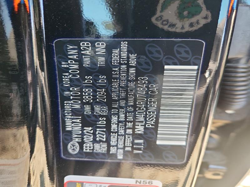 Продаж на аукціоні авто 2024 Hyundai Elantra, vin: KMHLM4DG4RU748493, номер лоту: 62440506