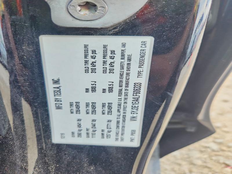60570216 :رقم المزاد ، 5YJ3E1EA4LF606333 vin ، 2020 Tesla Model 3 مزاد بيع