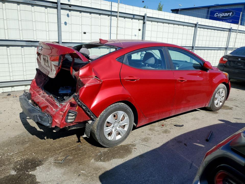 Продажа на аукционе авто 2016 Hyundai Elantra, vin: KMHDH4AE1GU640390, номер лота: 59674816