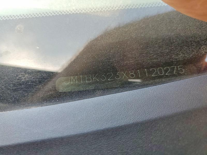 62711716 :رقم المزاد ، JM1BK323X81120275 vin ، 2008 Mazda 3 مزاد بيع