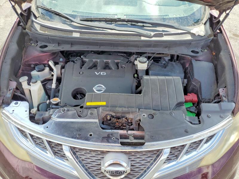 60994056 :رقم المزاد ، JN8AZ1MU5EW408967 vin ، 2014 Nissan Murano مزاد بيع