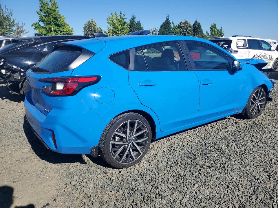 61613546 :رقم المزاد ، JF1GUAFC6S8338491 vin ، 2025 Subaru Impreza مزاد بيع