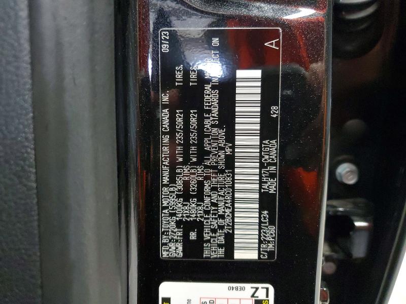 Продаж на аукціоні авто 2024 Lexus Rx, vin: 2T2BCMEA4RC010831, номер лоту: 61779686