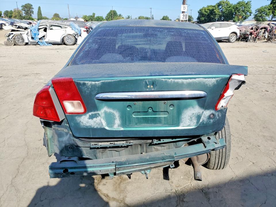 2002 Hond Civic მანქანა იყიდება აუქციონზე, vin: 2HGES26772H541837, აუქციონის ნომერი: 61630756