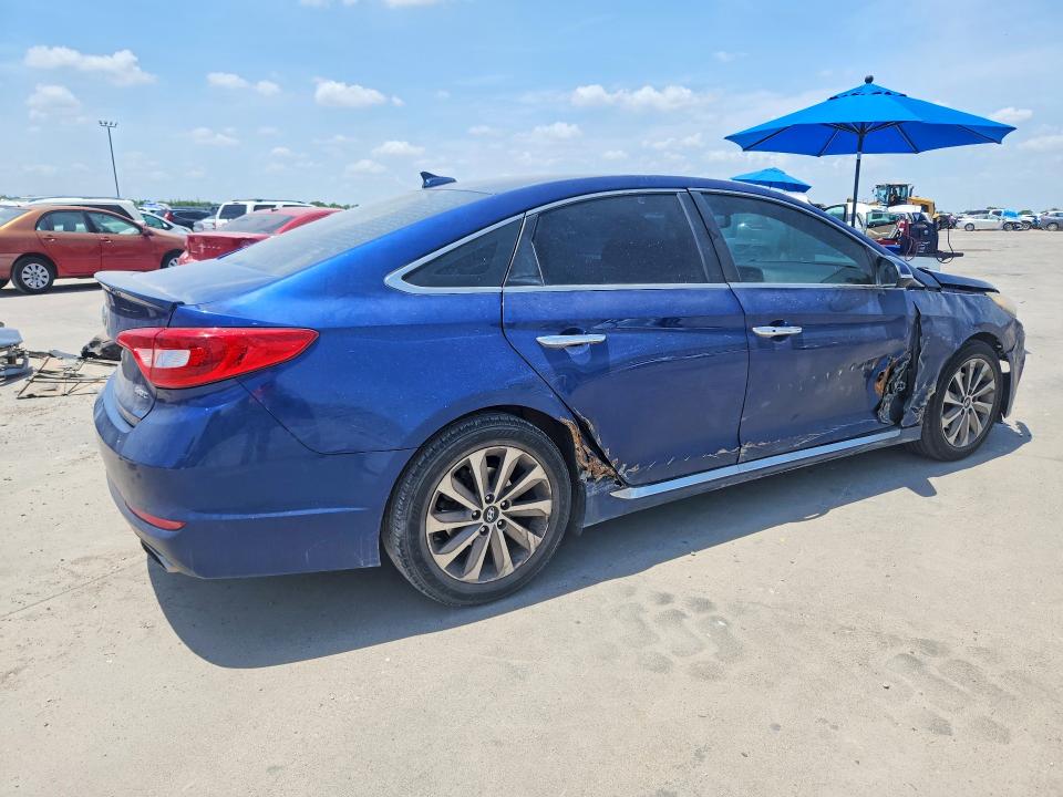 2015 Hyundai Sonata მანქანა იყიდება აუქციონზე, vin: 5NPE34AFXFH080247, აუქციონის ნომერი: 61646306