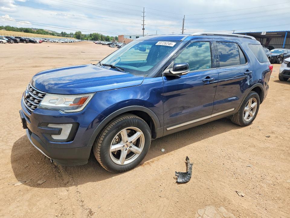 Auction sale of the 2016 Ford Explorer, vin: 1FM5K8DH2GGB80478, lot number: 59726246