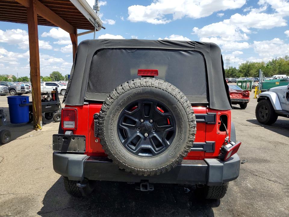 2017 Jeep Wrangler მანქანა იყიდება აუქციონზე, vin: 1C4AJWAG8HL613722, აუქციონის ნომერი: 60943616