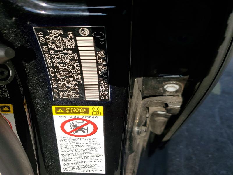 62954466 :رقم المزاد ، JTHBK1GG8F2191643 vin ، 2015 Lexus Es مزاد بيع