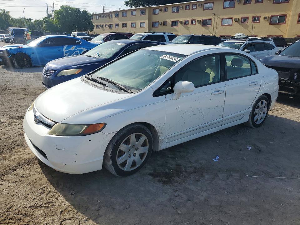 2008 Honda Civic მანქანა იყიდება აუქციონზე, vin: 2HGFA16588H346225, აუქციონის ნომერი: 61743426
