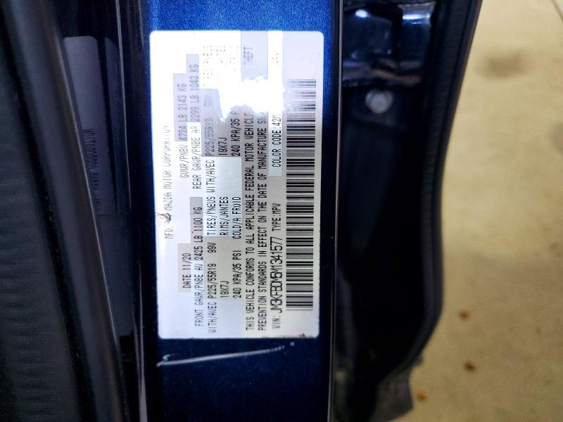 Продаж на аукціоні авто 2021 Mazda Cx-5, vin: JM3KFBDM5M1341577, номер лоту: 60745936