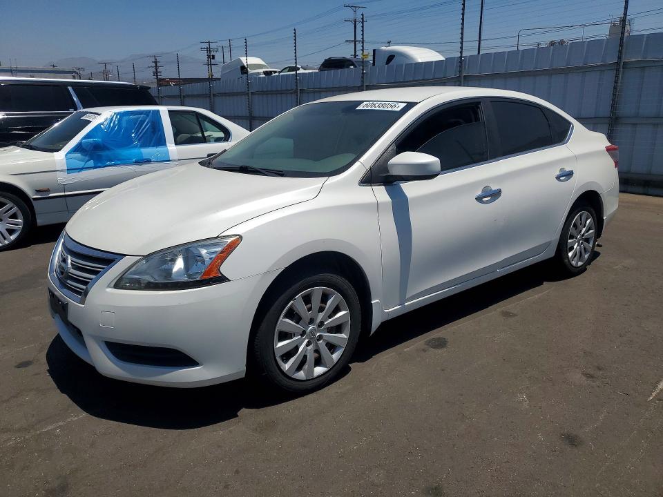 60638056 :رقم المزاد ، 3N1AB7AP6EL687257 vin ، 2014 Nissan Sentra مزاد بيع