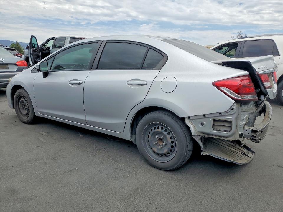 60883876 :رقم المزاد ، 19XFB2F51FE295872 vin ، 2015 Honda Civic مزاد بيع