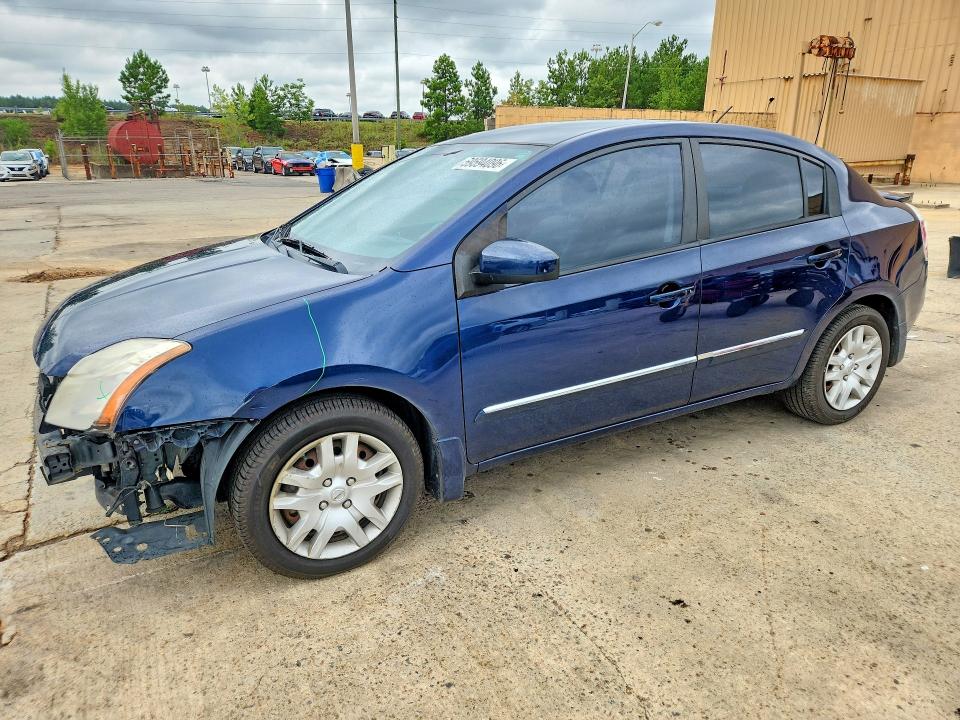 59594096 :رقم المزاد ، 3N1AB6AP7CL673505 vin ، 2012 Nissan Sentra مزاد بيع