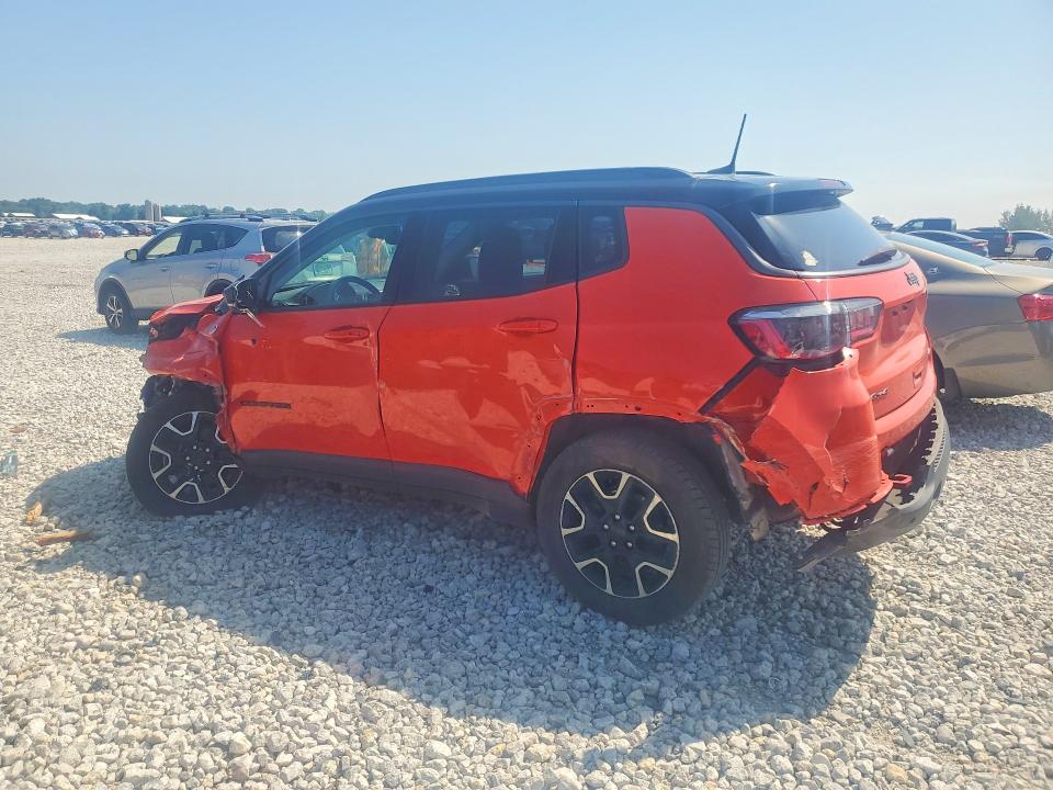 58830996 :رقم المزاد ، 3C4NJDDB0MT545260 vin ، 2021 Jeep Compass مزاد بيع