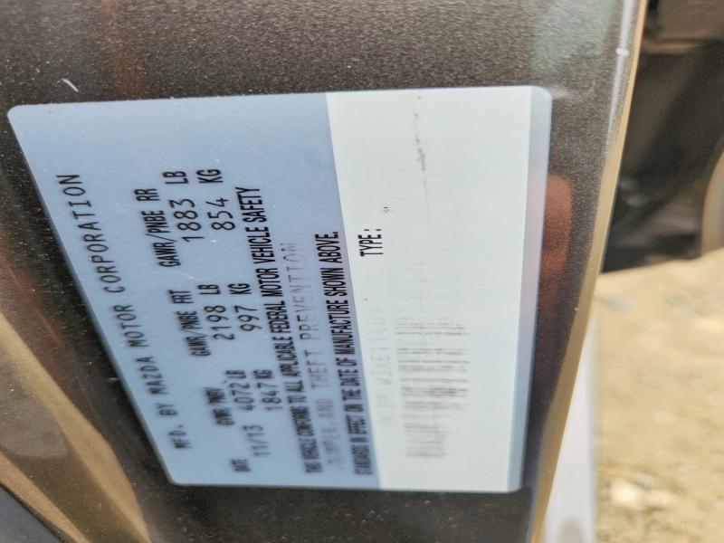 Aukcja sprzedaży 2014 Mazda 3, vin: JM1BM1W3XE1146993, numer aukcji: 62709996