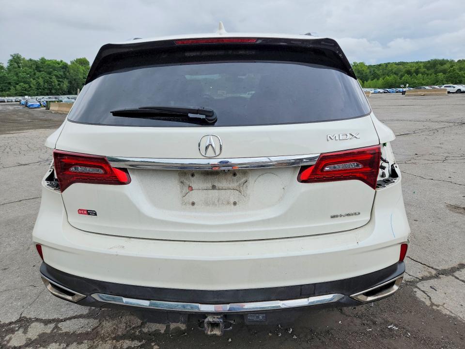 58686426 :رقم المزاد ، 5FRYD4H55HB011750 vin ، 2017 Acura Mdx مزاد بيع