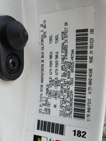 2016 Toyota Tacoma მანქანა იყიდება აუქციონზე, vin: 3TMAZ5CN0GM023249, აუქციონის ნომერი: 59084606