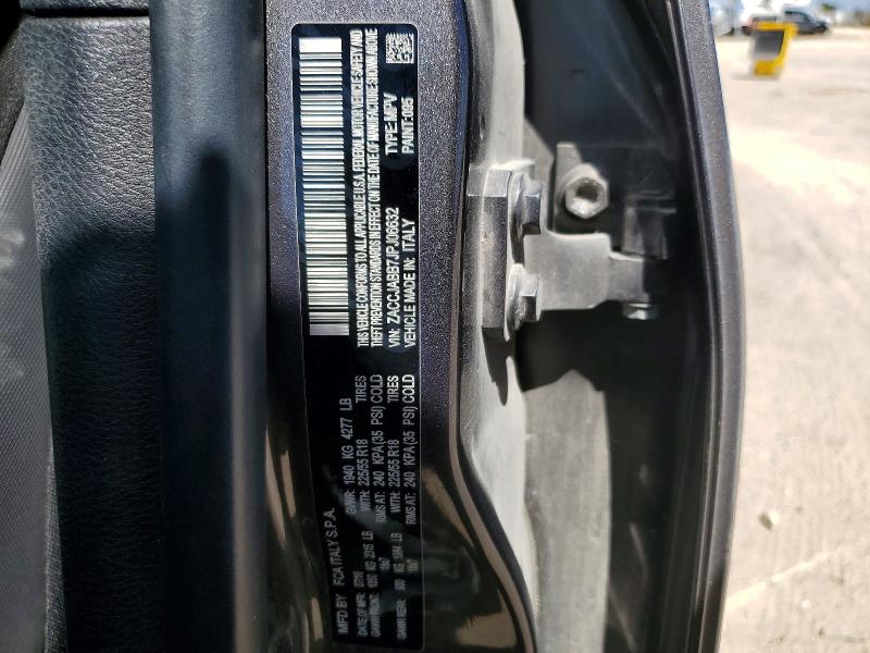 60139046 :رقم المزاد ، ZACCJABB7JPJ06632 vin ، 2018 Jeep Renegade مزاد بيع