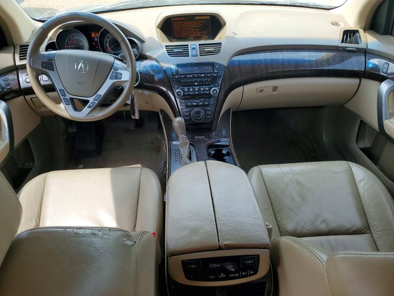 60196176 :رقم المزاد ، 2HNYD2H45AH522642 vin ، 2010 Acura Mdx مزاد بيع