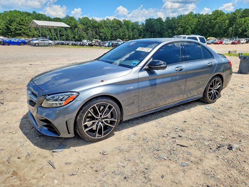 62887276 :رقم المزاد ، W1KWF6EB2MR624590 vin ، 2021 Mercedes-benz C مزاد بيع