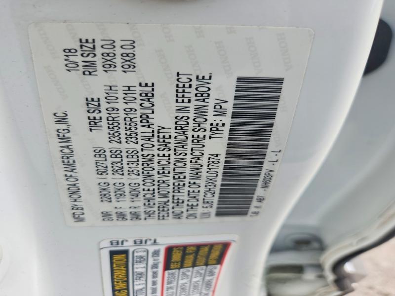 Продаж на аукціоні авто 2019 Acura Rdx, vin: 5J8TC2H3XKL017874, номер лоту: 60159696