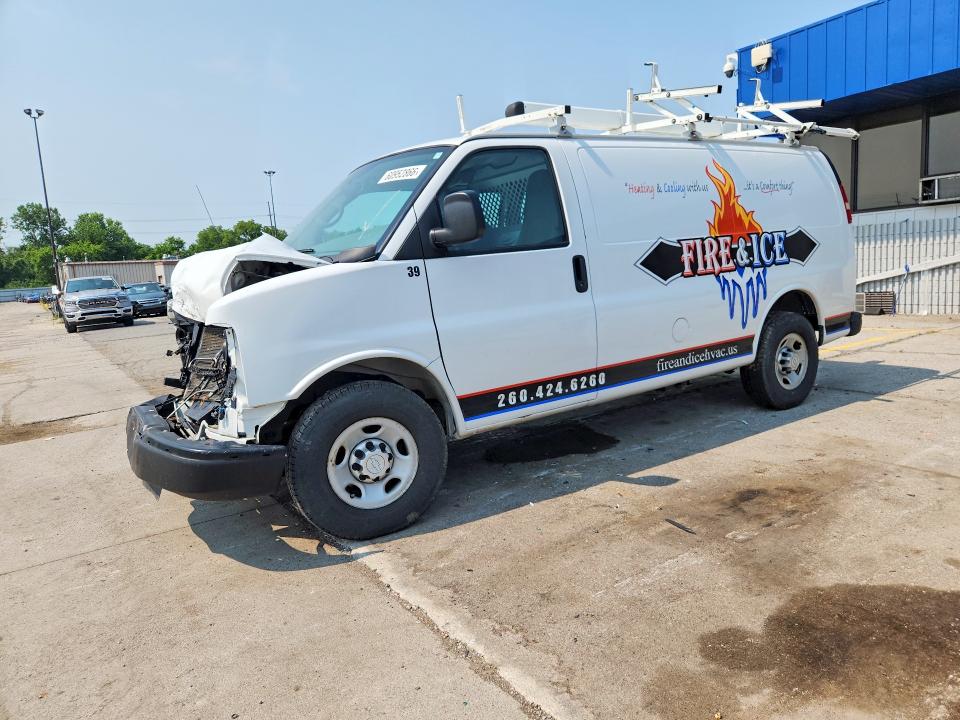 2014 Chevrolet Express G2500 მანქანა იყიდება აუქციონზე, vin: 1GCWGFCA1E1205860, აუქციონის ნომერი: 60952866