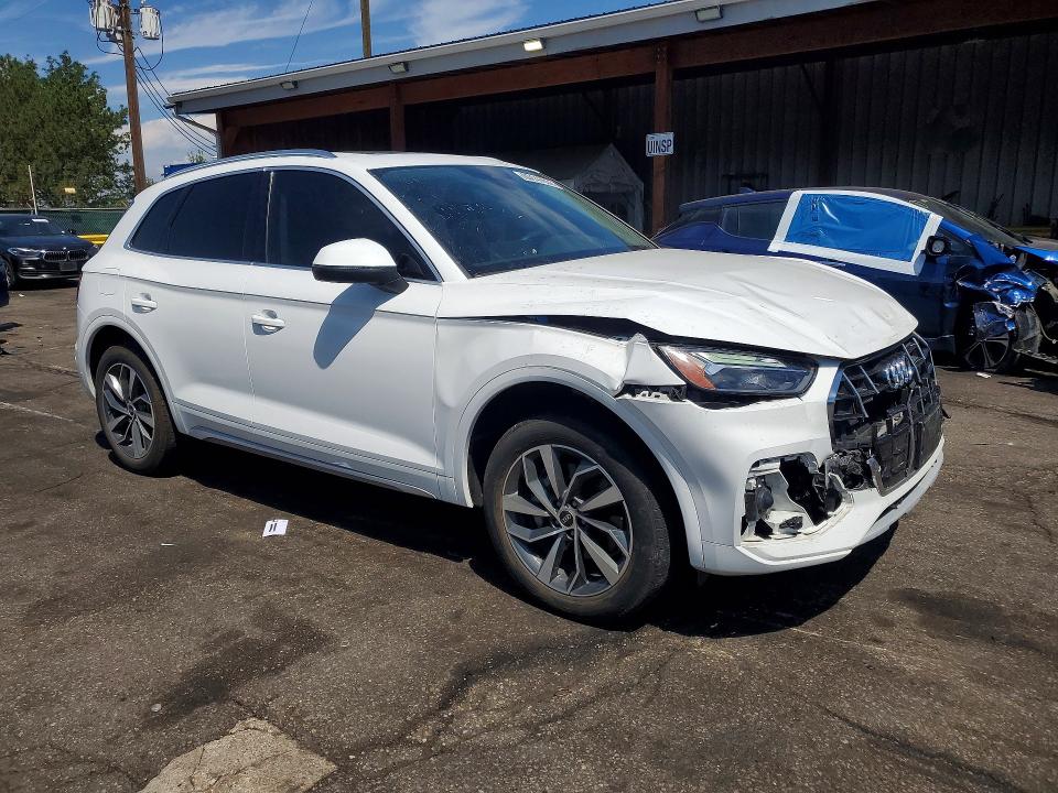 Aukcja sprzedaży 2021 Audi Q5, vin: WA1AAAFY6M2028068, numer aukcji: 63147856