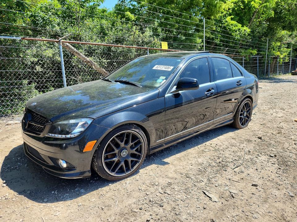 63137406 :رقم المزاد ، WDDGF81X79F271385 vin ، 2009 Mercedes-benz C مزاد بيع
