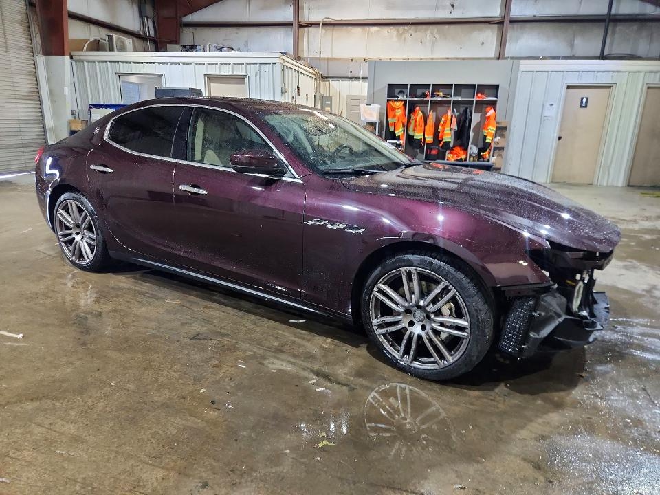 57361296 :رقم المزاد ، ZAM57RTL4H1247115 vin ، 2017 Maserati Ghibli مزاد بيع
