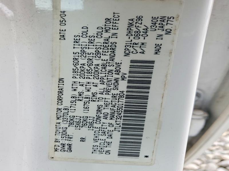 Продажа на аукционе авто 2005 Toyota Scion, vin: JTLKT324550177804, номер лота: 59658016
