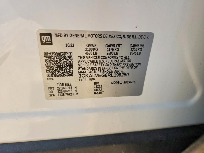 Продажа на аукционе авто 2024 Gmc Terrain, vin: 3GKALVEG8RL198250, номер лота: 60240256