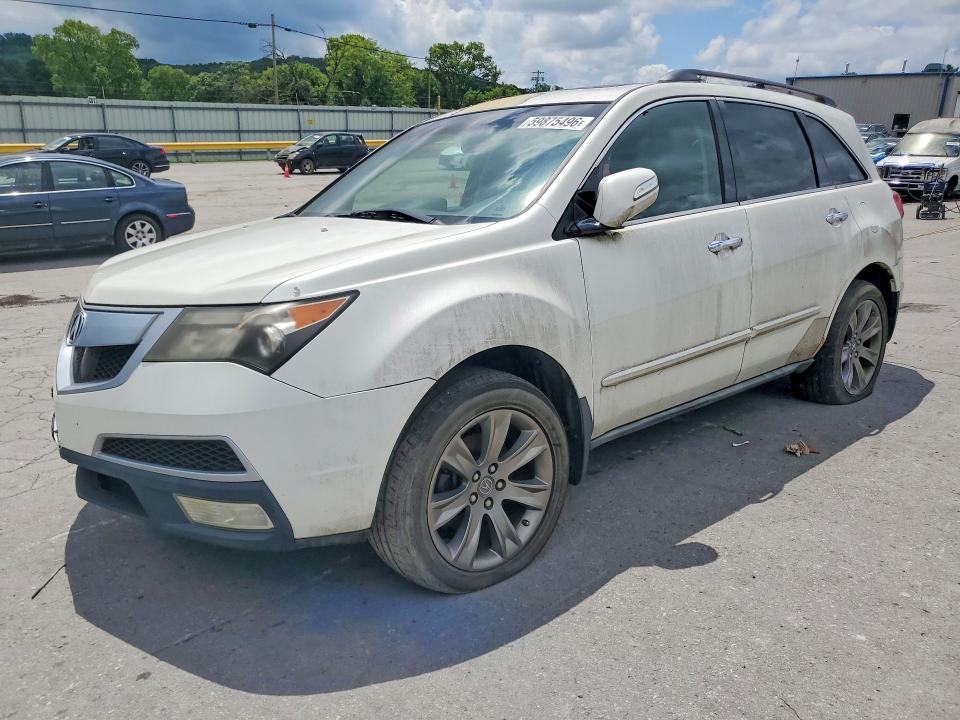 59875496 :رقم المزاد ، 2HNYD2H74AH505695 vin ، 2010 Acura Mdx مزاد بيع