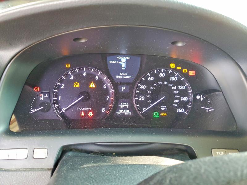 Продажа на аукционе авто 2009 Lexus Ls, vin: JTHBL46F395090410, номер лота: 62636126