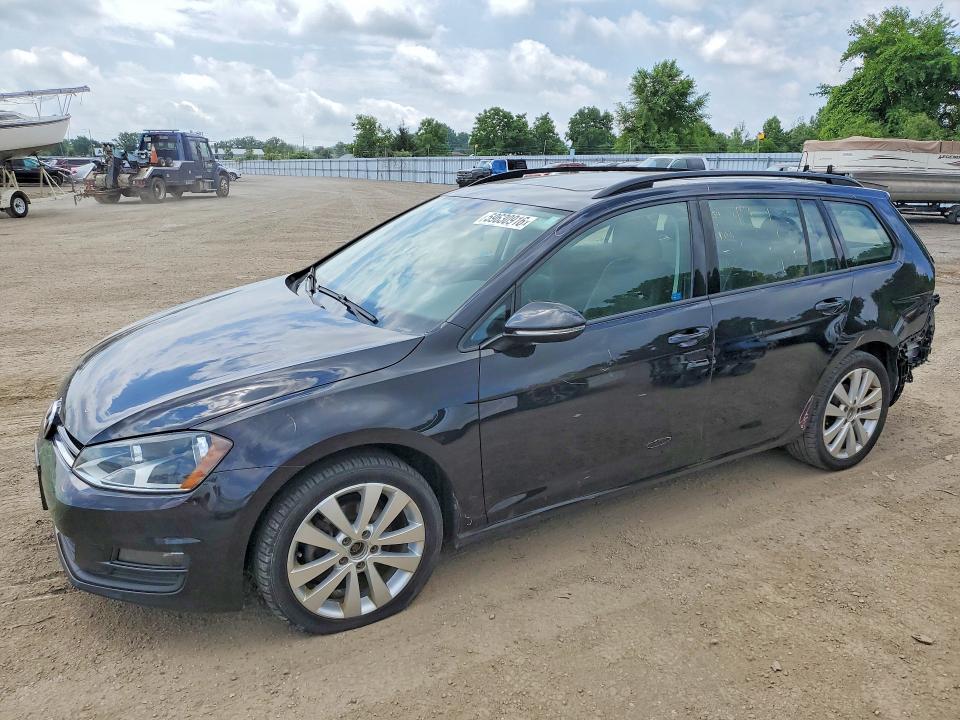 2017 Volkswagen Golf Sportwagen მანქანა იყიდება აუქციონზე, vin: 3VWC17AU1HM507225, აუქციონის ნომერი: 59630916