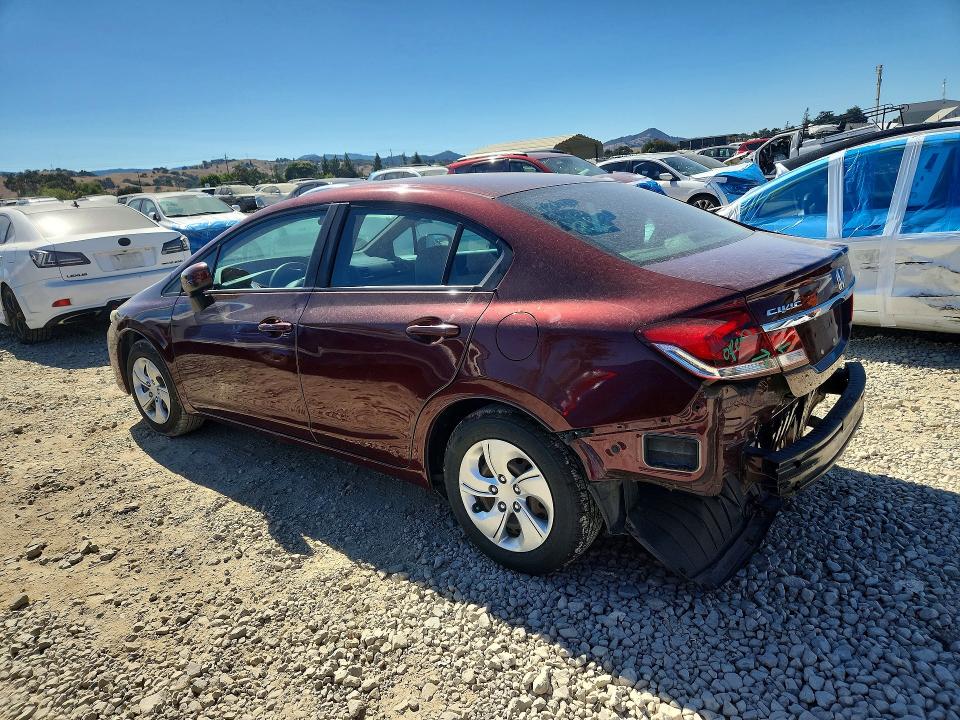 62094856 :رقم المزاد ، 19XFB2F53FE705894 vin ، 2015 Honda Civic مزاد بيع