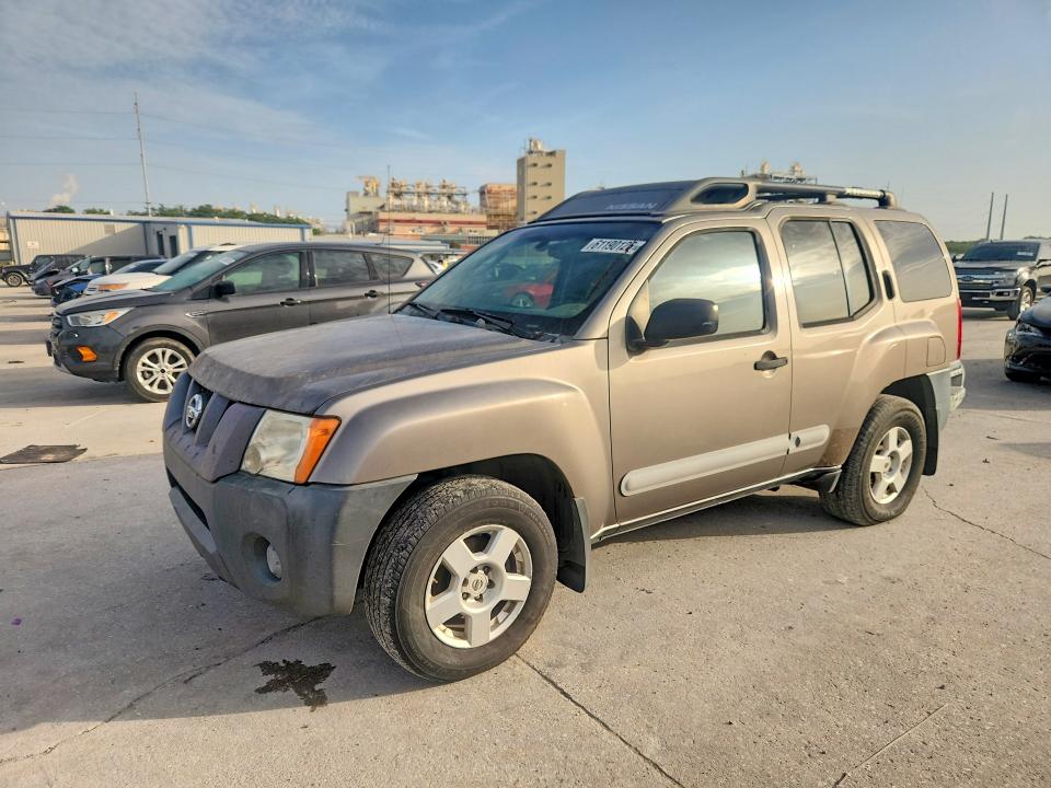 2005 Nissan Xterra მანქანა იყიდება აუქციონზე, vin: 5N1AN08U75C652435, აუქციონის ნომერი: 61190126