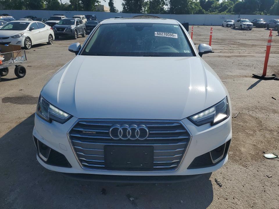 Продажа на аукционе авто 2019 Audi A4, vin: WAUDNAF43KN018787, номер лота: 60270596