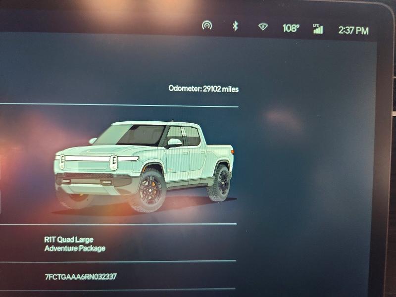 Auction sale of the 2024 Rivian R1t, vin: 7FCTGAAA6RN032337, lot number: 61496746