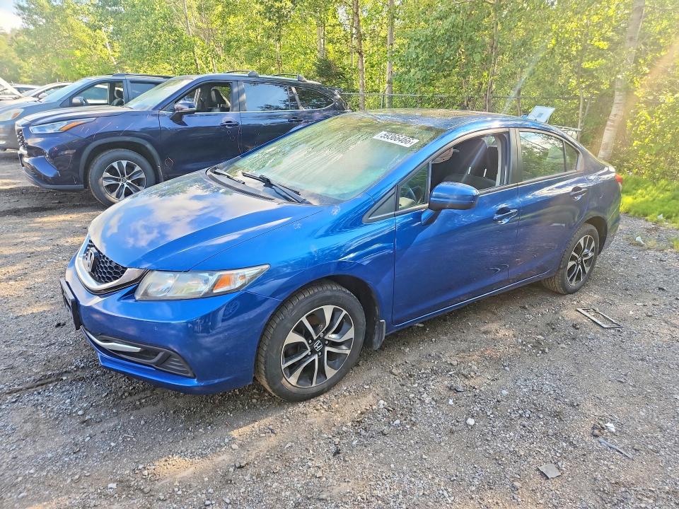 59366466 :رقم المزاد ، 2HGFB2F51FH008312 vin ، 2015 Honda Civic مزاد بيع