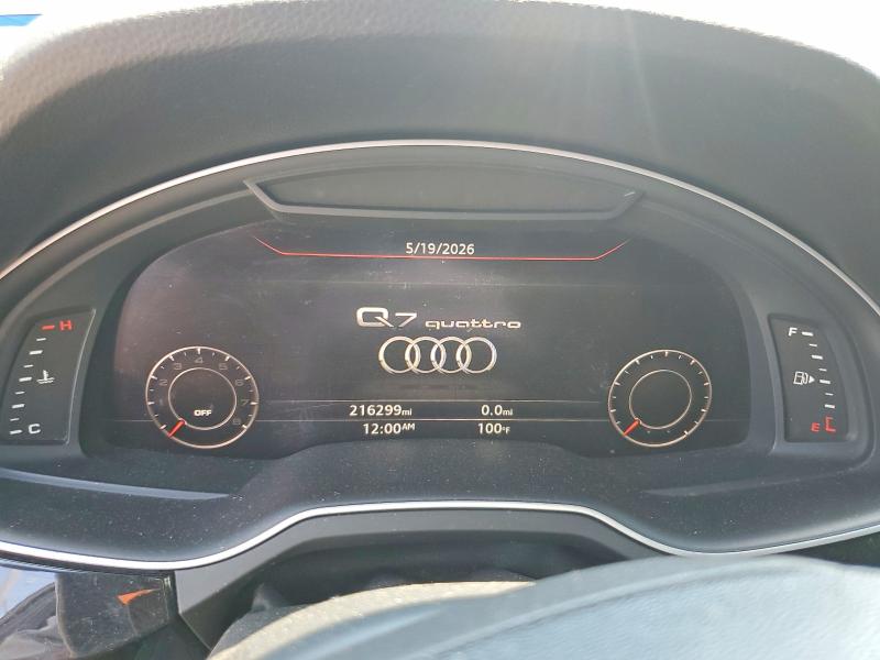 62892146 :رقم المزاد ، WA1LAAF75HD012275 vin ، 2017 Audi Q7 مزاد بيع