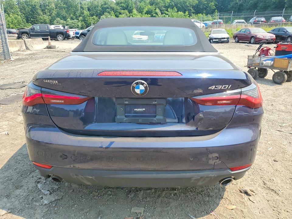 61208016 :رقم المزاد ، WBA23AT04NCJ52531 vin ، 2022 Bmw 430i مزاد بيع
