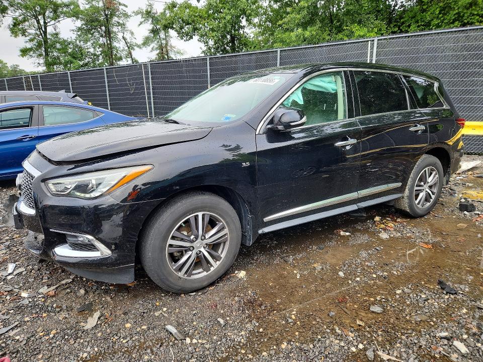 60110856 :رقم المزاد ، 5N1DL0MM7KC548080 vin ، 2019 Infiniti Qx60 مزاد بيع