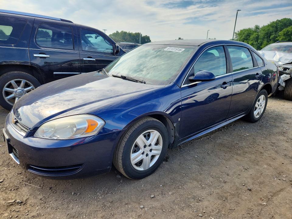 61131916 :رقم المزاد ، 2G1WB57K491292108 vin ، 2009 Chevrolet Impala مزاد بيع