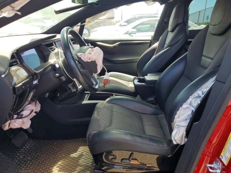 2016 Tesla Model X მანქანა იყიდება აუქციონზე, vin: 5YJXCBE24GF017634, აუქციონის ნომერი: 56185056