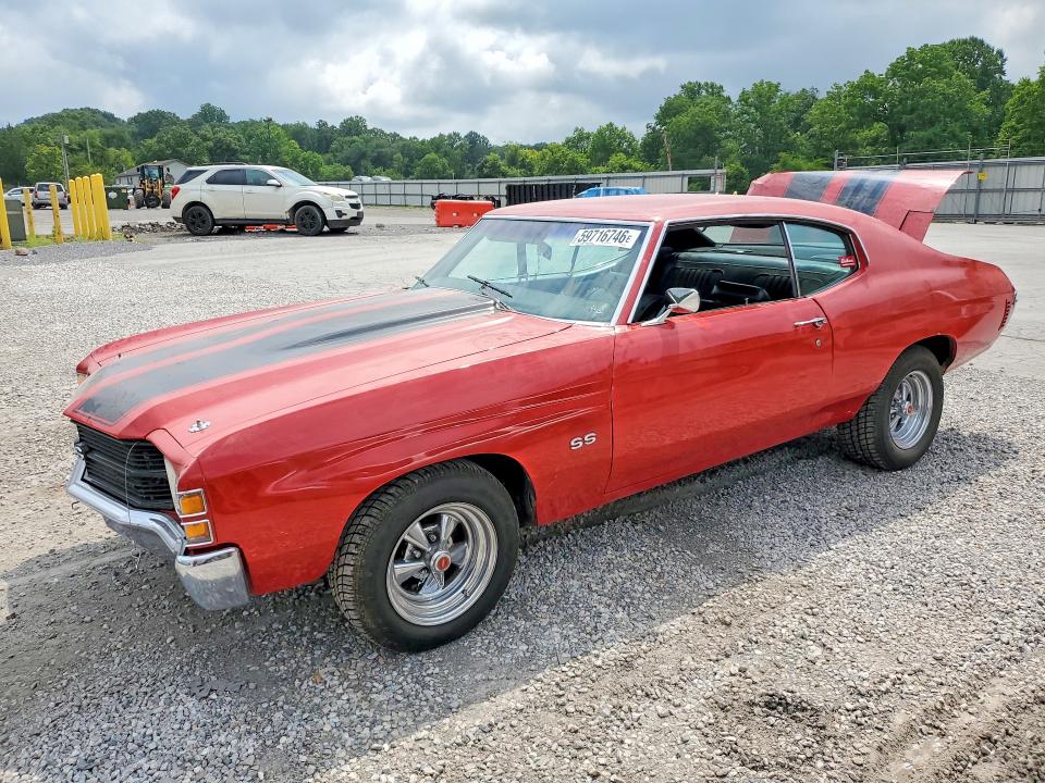 59716746 :رقم المزاد ، 136371K243228 vin ، 1971 Chev Chevelle مزاد بيع