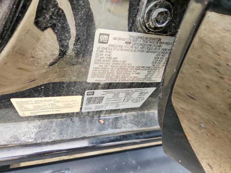 Aukcja sprzedaży 2021 Gmc Sierra, vin: 1GTU9CED2MZ311984, numer aukcji: 62101396