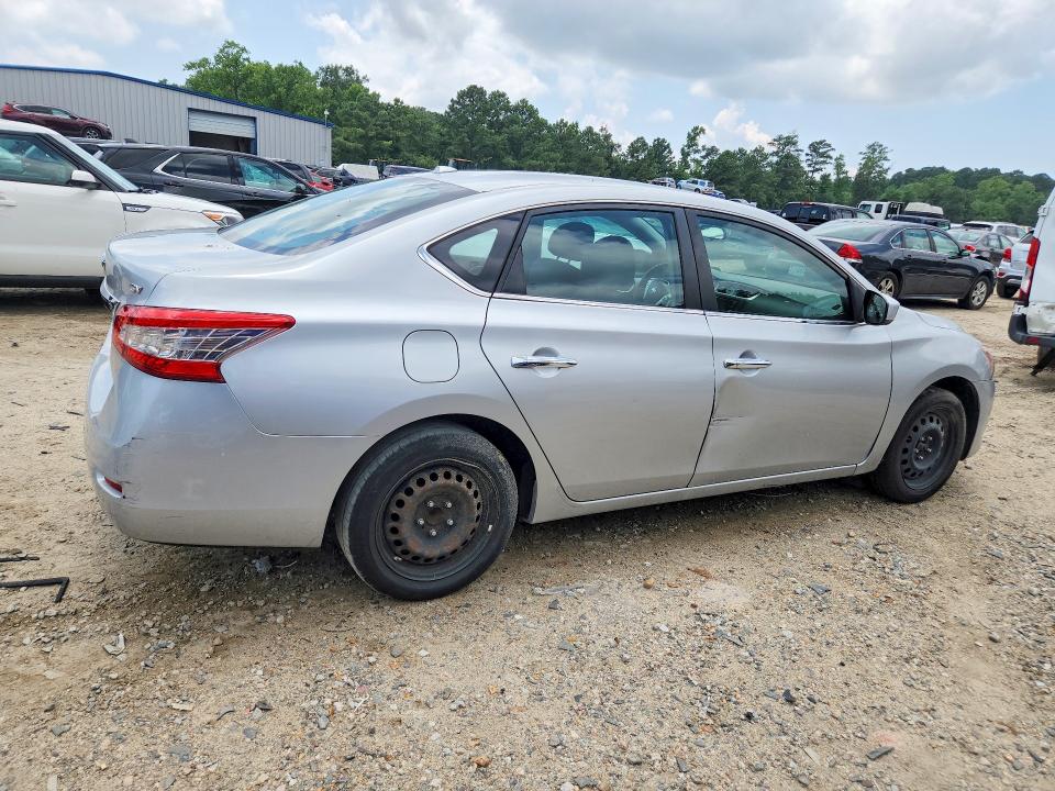2015 Nissan Sentra მანქანა იყიდება აუქციონზე, vin: 3N1AB7AP8FL663401, აუქციონის ნომერი: 60139396