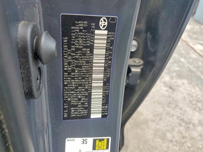 61130946 :رقم المزاد ، 5YFB4MDEXSP353087 vin ، 2025 Toyota Corolla مزاد بيع