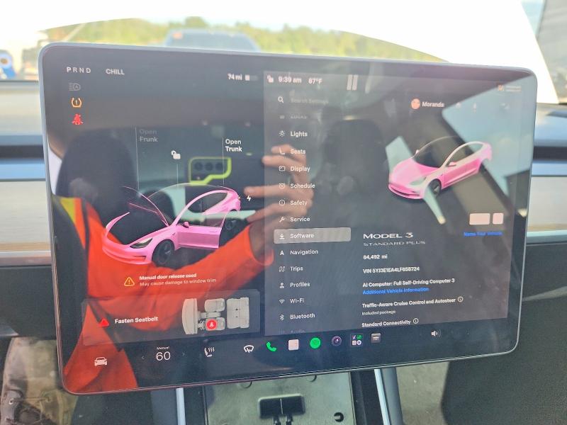 Aukcja sprzedaży 2020 Tesla Model 3, vin: 5YJ3E1EA4LF658724, numer aukcji: 61505616