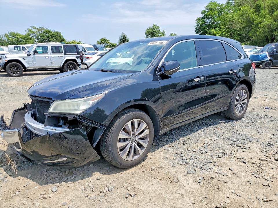 Aukcja sprzedaży 2014 Acura Mdx, vin: 5FRYD4H69EB032458, numer aukcji: 61051106